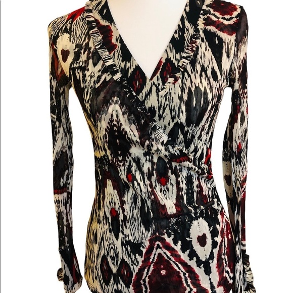 INC International Concepts Ruched Top - Picture 1 of 10